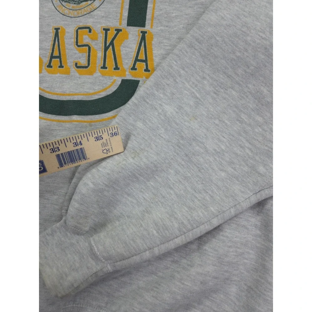Vintage University of Alaska Sweatshirt Mens Large‎ 90s